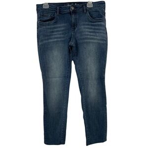 Tom Tailor Alexa Skinny Jeans Sz 32 Dark Wash Stretch Denim Classic Fit Mid Rise